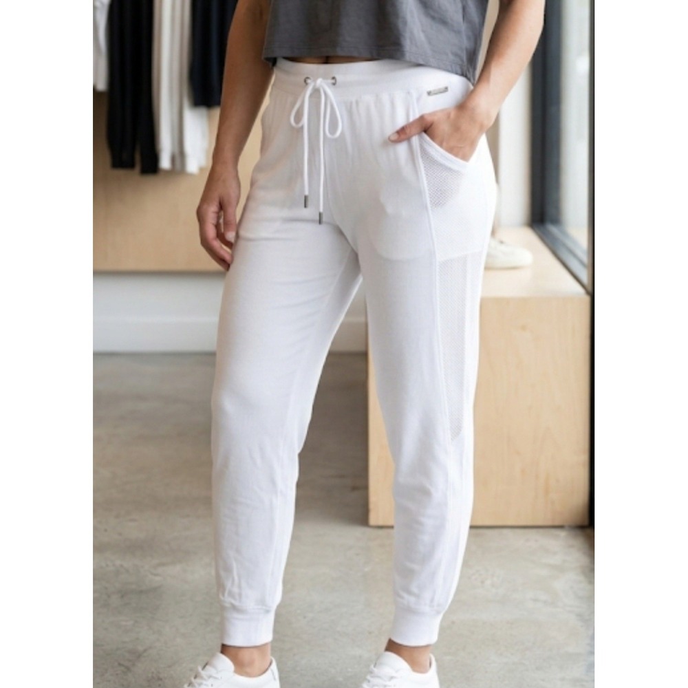 NINE WEST ACTIVE JOGGERS Size Plus 3X Color White NWT